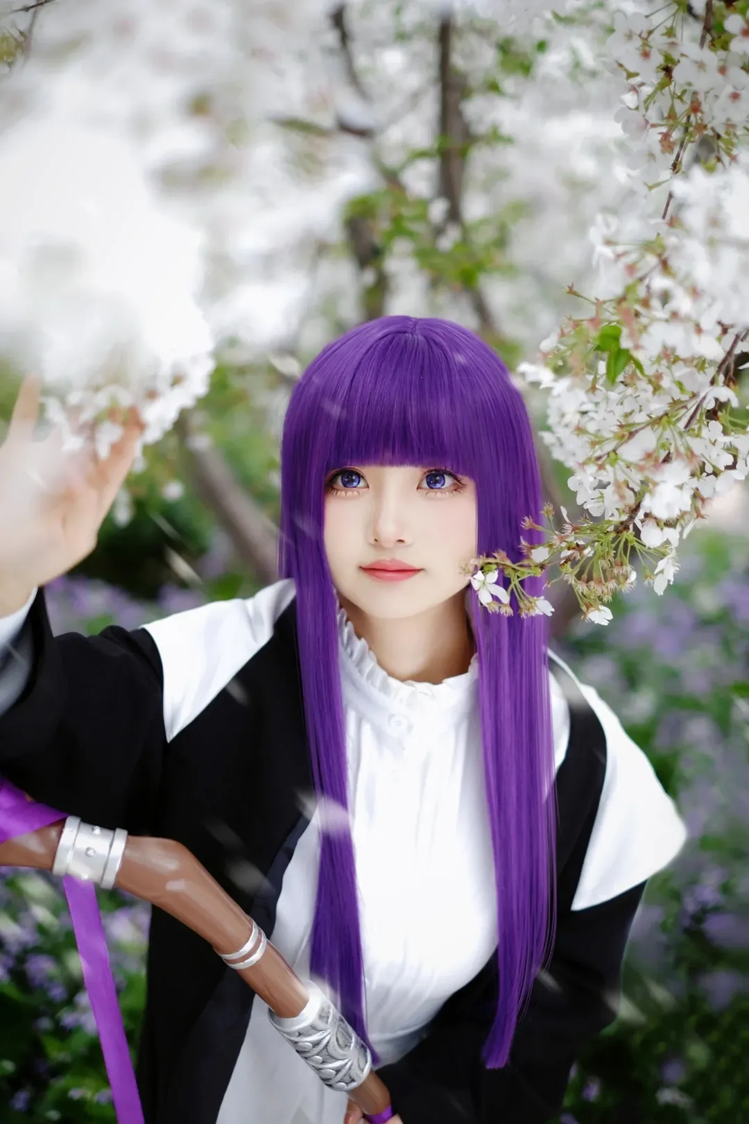 【菲伦cos】葬送的芙莉莲魔法使的樱花树日记