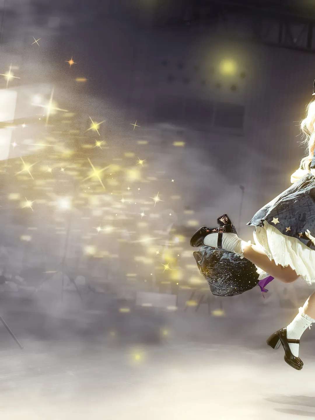【魔理沙cos】东方project场照，起飞瞬间定格 - 第 2 张