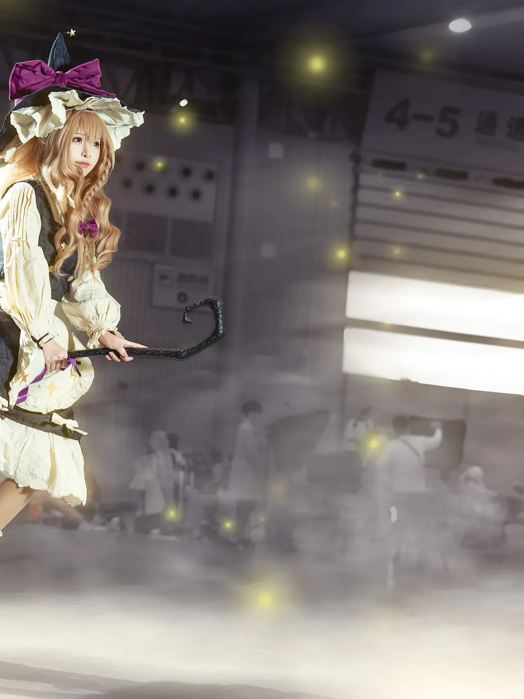 【魔理沙cos】东方project场照，起飞瞬间定格 - 第 3 张