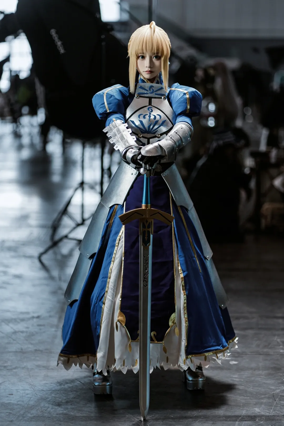 【Saber cos】Fate系列场照分享，这套铠甲带来的挑战与成就感