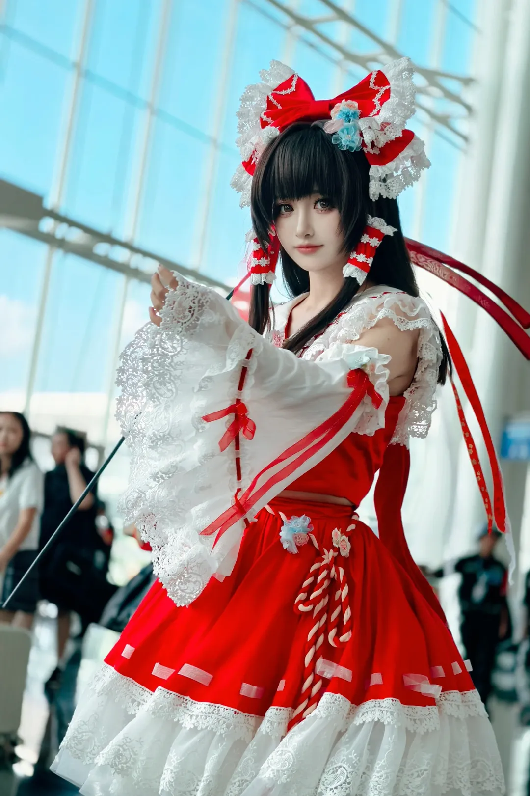 【博丽灵梦cos】散场时手机抓拍的最自然动态 - 第 3 张