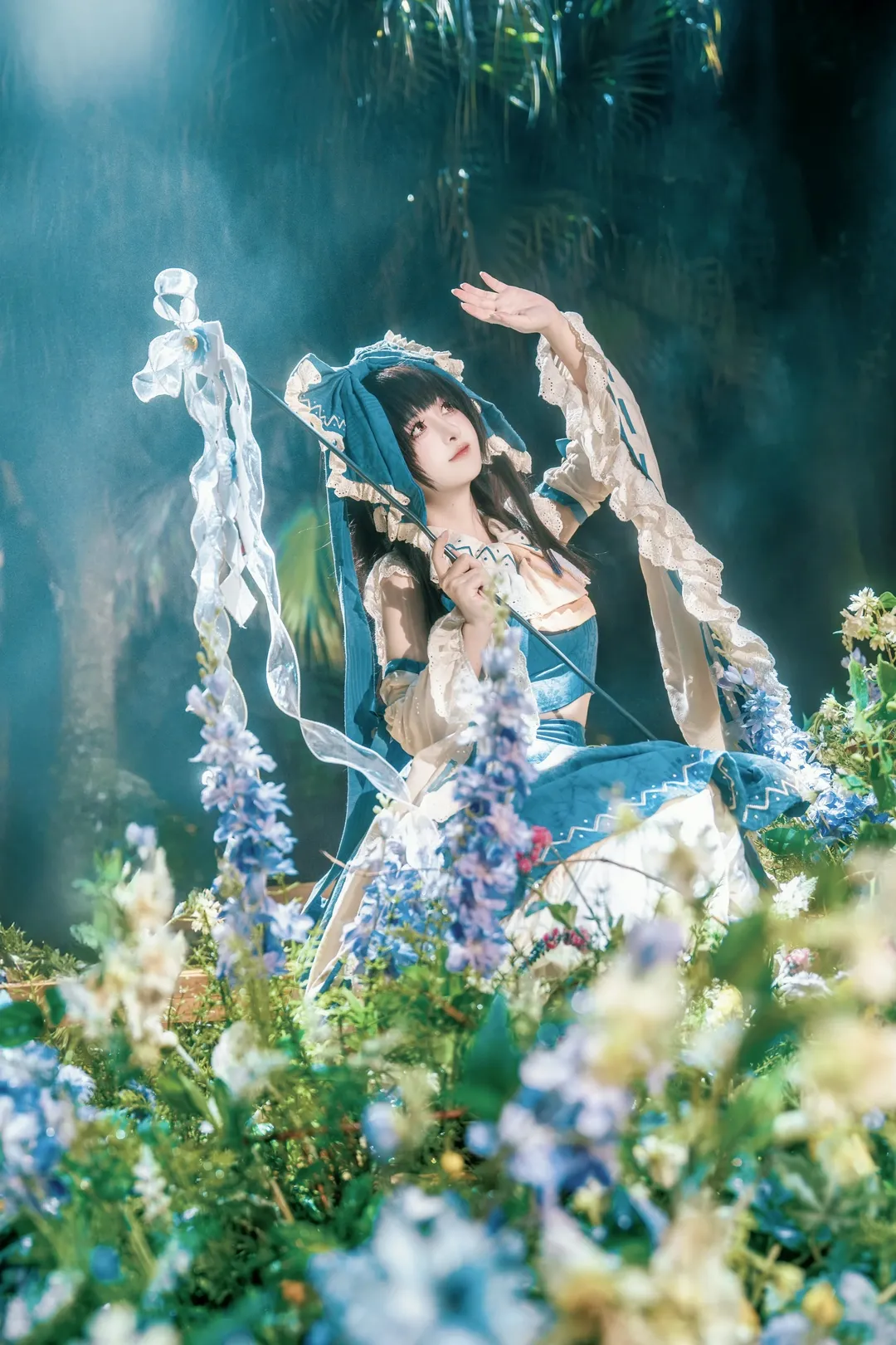 【博丽灵梦cos】东方project的青风与阳光定格在这片森林 - 第 3 张