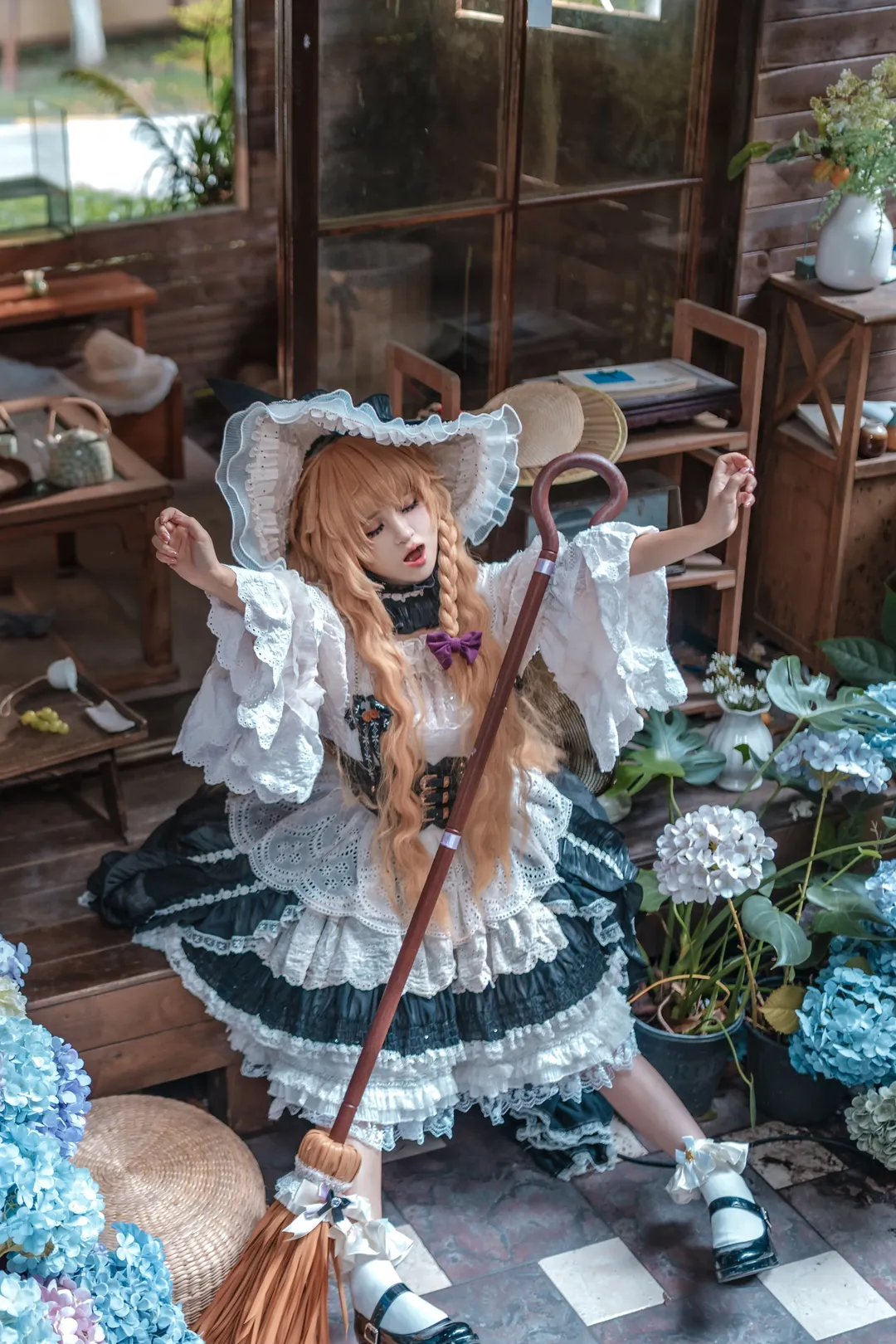 【雾雨魔理沙cos】东方project里的小女巫 - 第 1 张