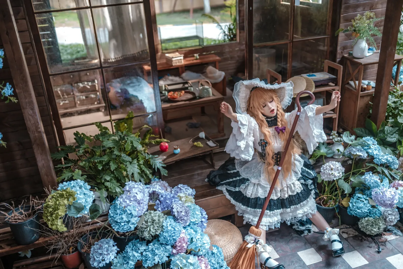【雾雨魔理沙cos】东方project里的小女巫 - 第 2 张