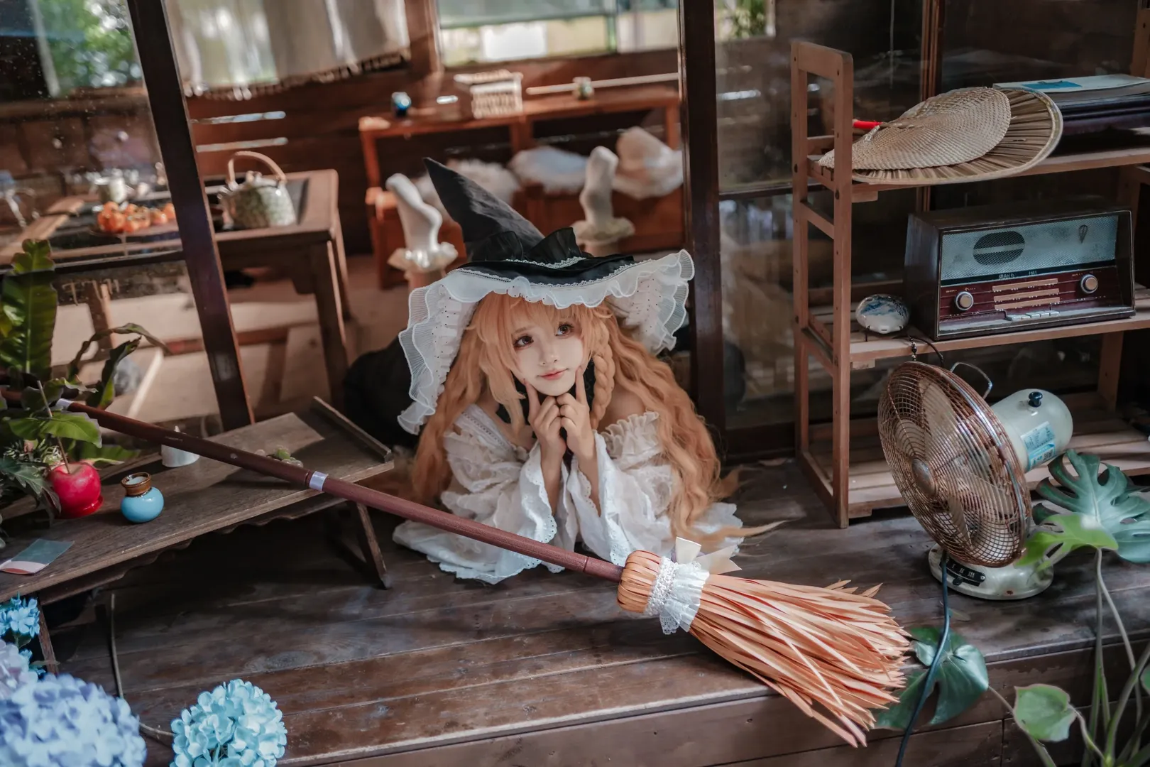 【雾雨魔理沙cos】今日份的借物计划，藏在这间复古木屋里