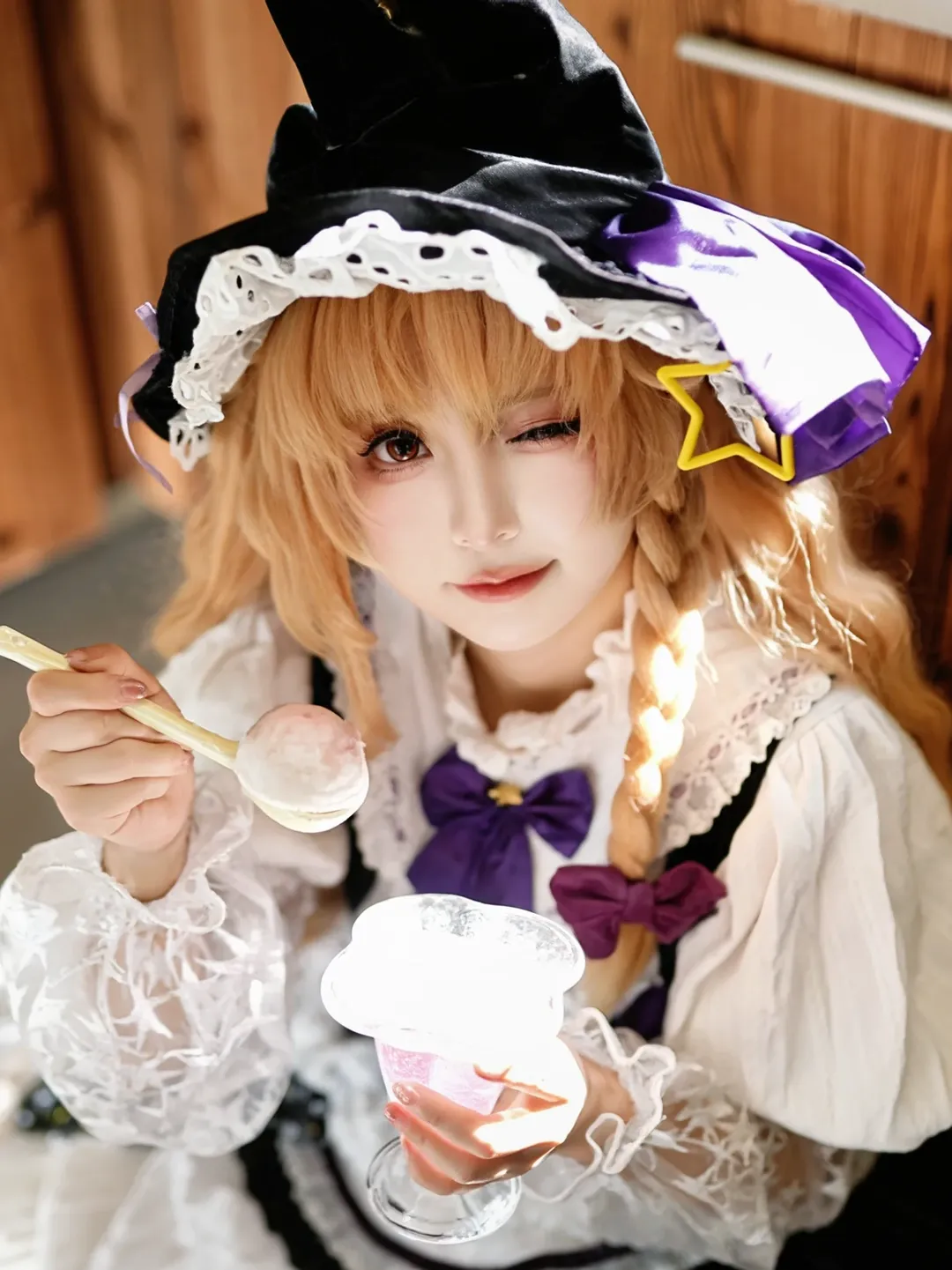 【雾雨魔理沙cos】东方project里的小魔女日常