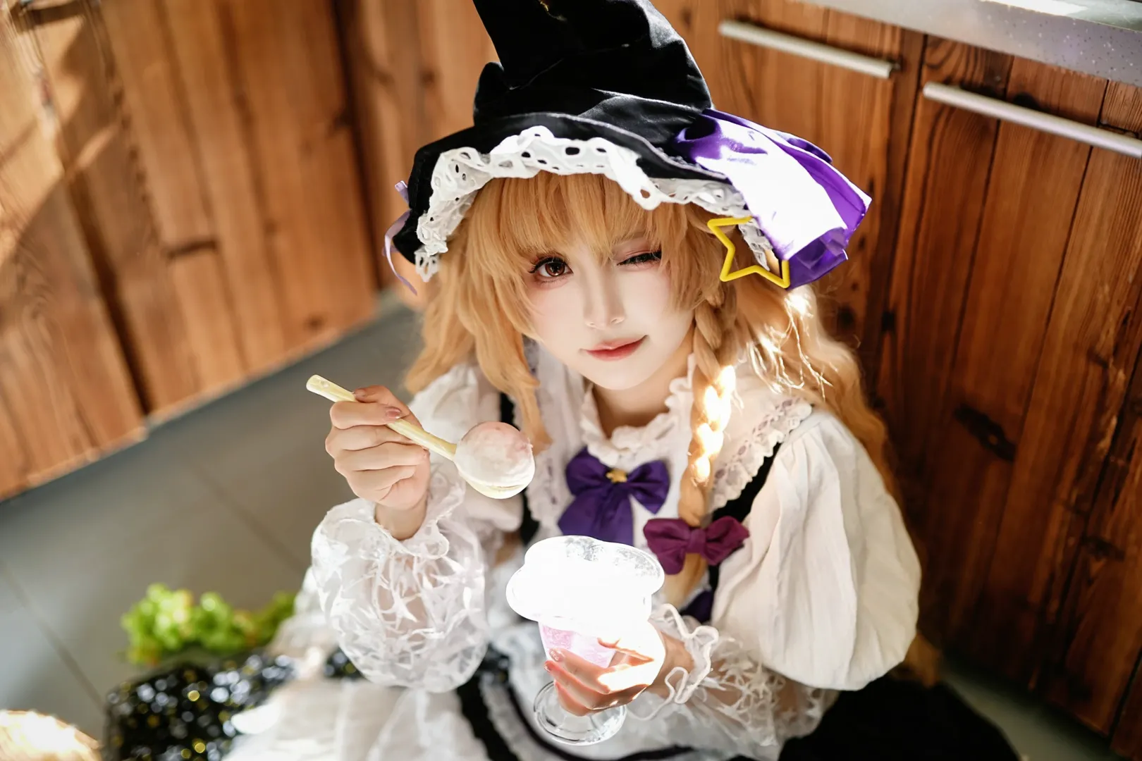 【雾雨魔理沙cos】东方project里的小魔女日常 - 第 3 张