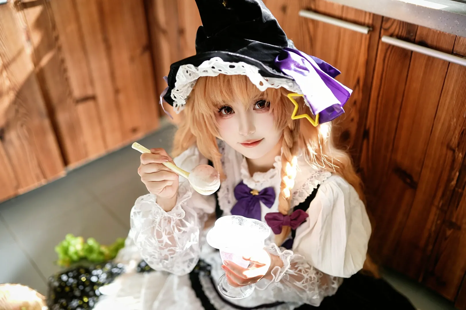 【雾雨魔理沙cos】东方project里的小魔女日常 - 第 4 张