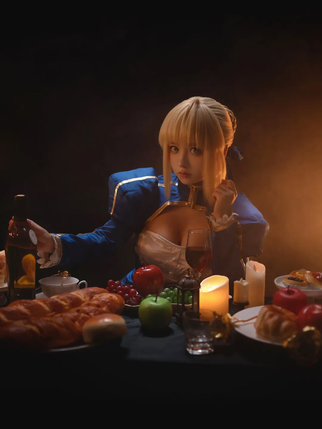 【阿尔托莉雅潘德拉贡cos】fate系列，正餐结束后的十分钟试光 - 第 3 张