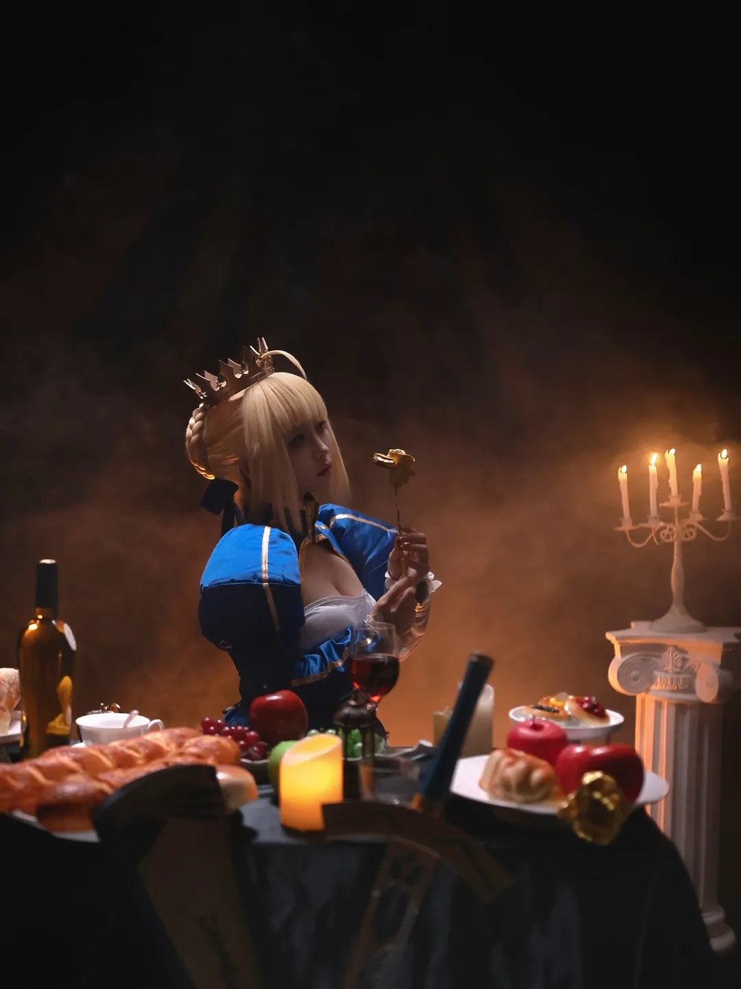 【阿尔托莉雅潘德拉贡cos】fate系列，正餐结束后的十分钟试光 - 第 6 张