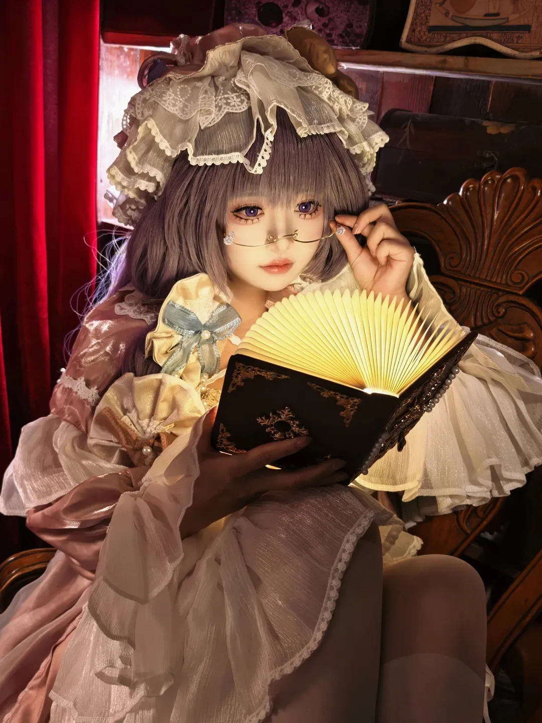 【帕秋莉cos】东方Project中在书海度过宅女时光的魔女
