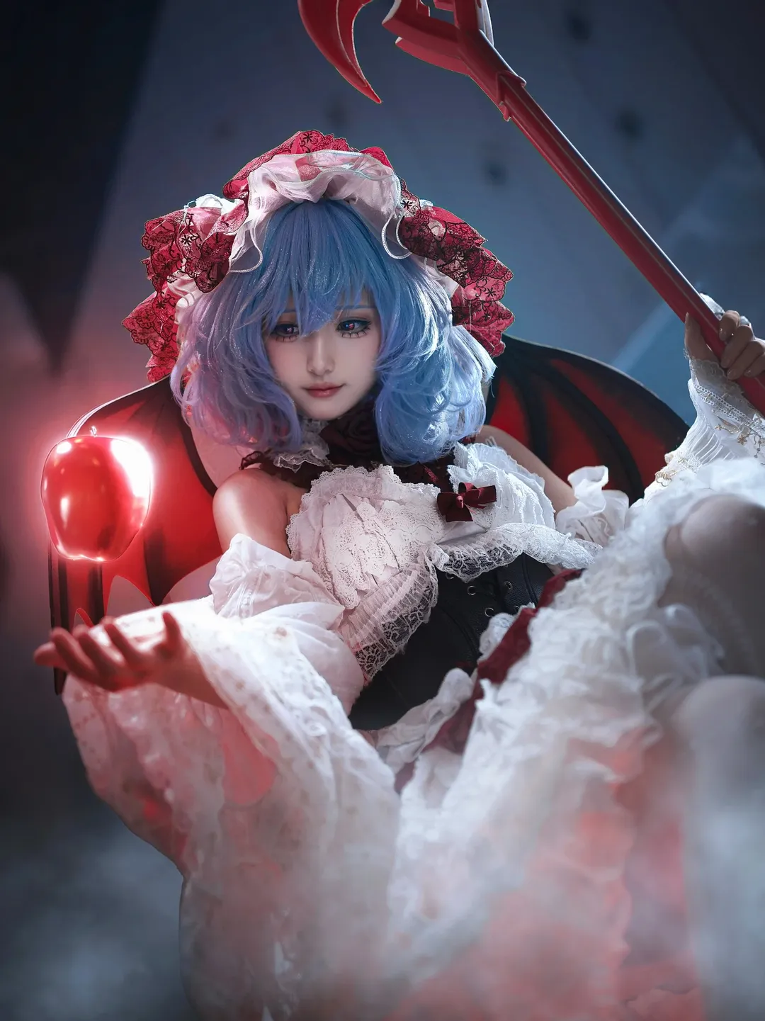 【蕾米莉亞斯卡雷特cos】紅魔館的暗夜魅影，分享這組東方project拍攝記錄 - 第 1 張