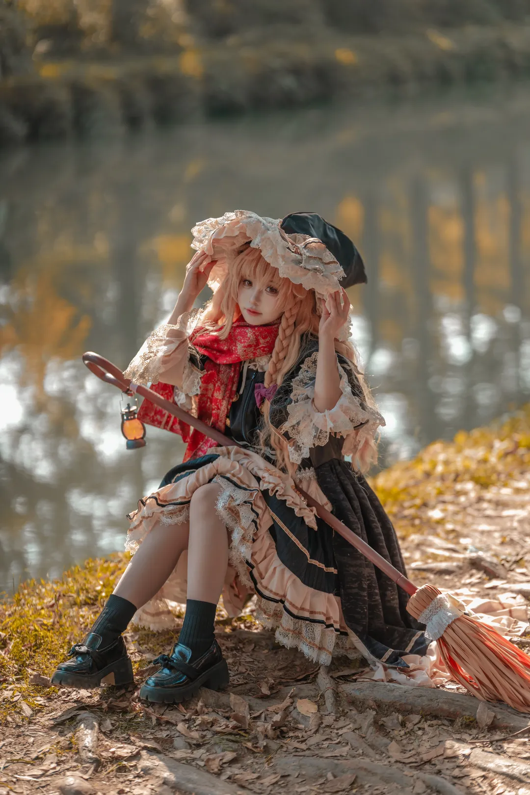 【雾雨魔理沙cos】秋日水边的东方project魔法使 - 第 2 张