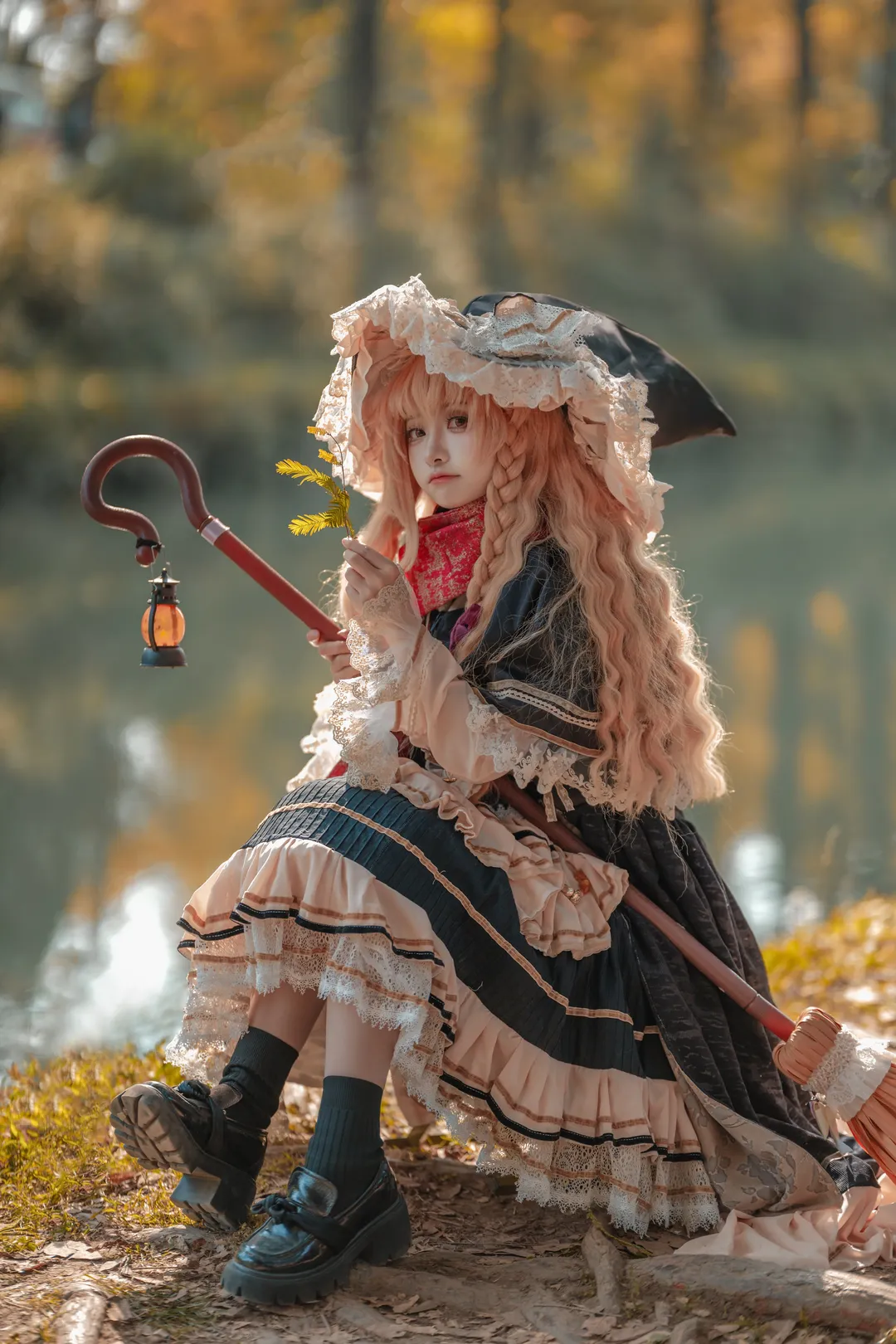 【雾雨魔理沙cos】秋日水边的东方project魔法使 - 第 3 张