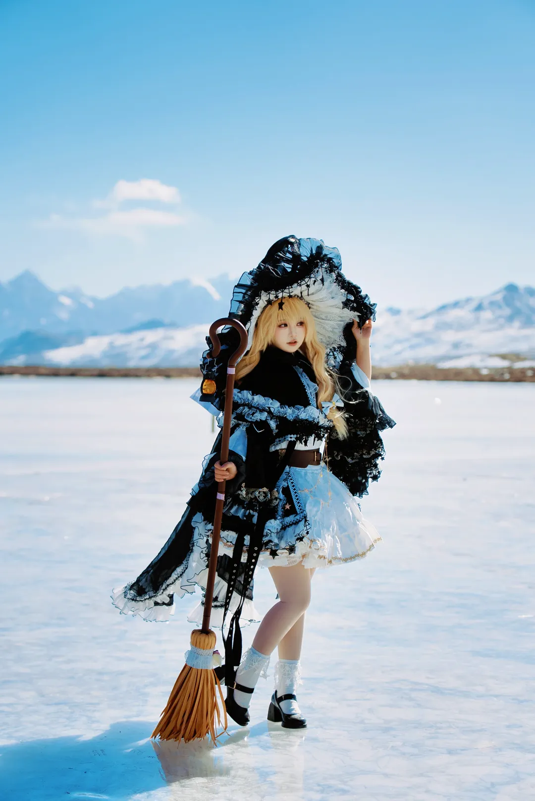 【Marisa Kirisame cosplay】A Magician's Travel Log in the Snowfield - Image 5