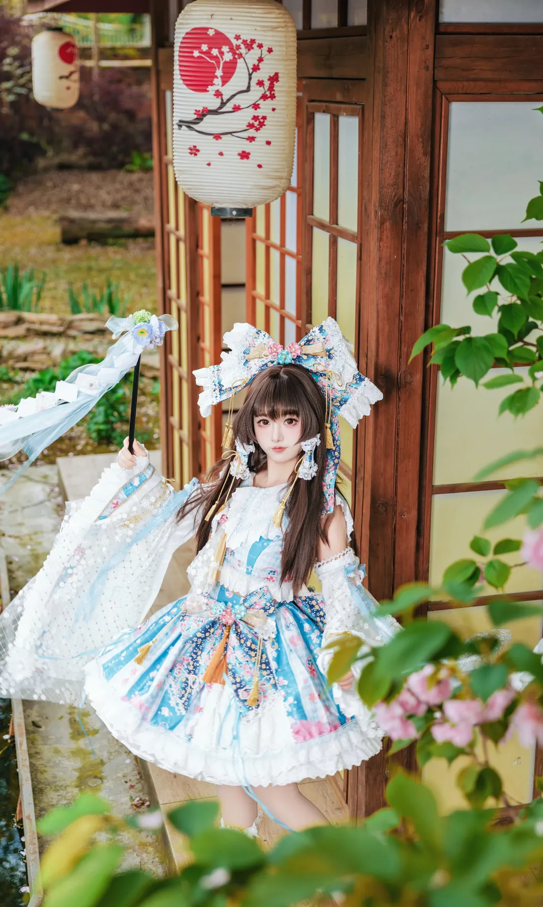 [Reimu Hakurei Cosplay] Azure Gensokyo: Intertwining Summer and Japanese Style - Image 4