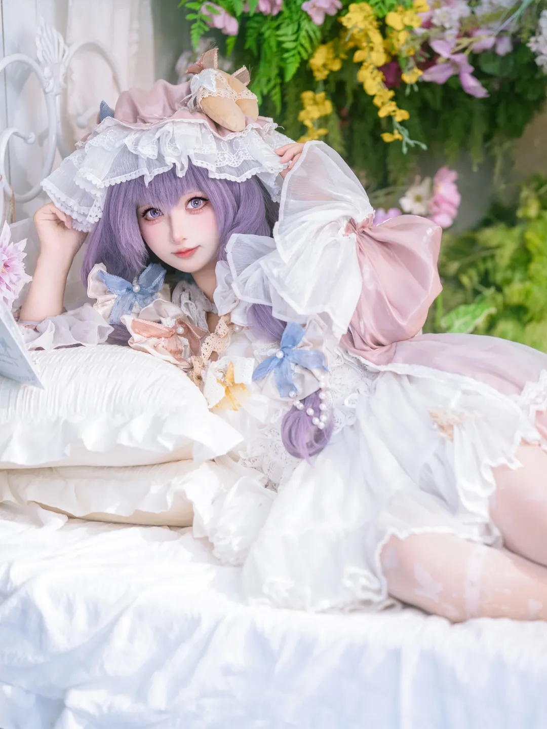 【帕秋莉cos】东方Project的魔法使，藏书室里的午后时光 - 第 1 张