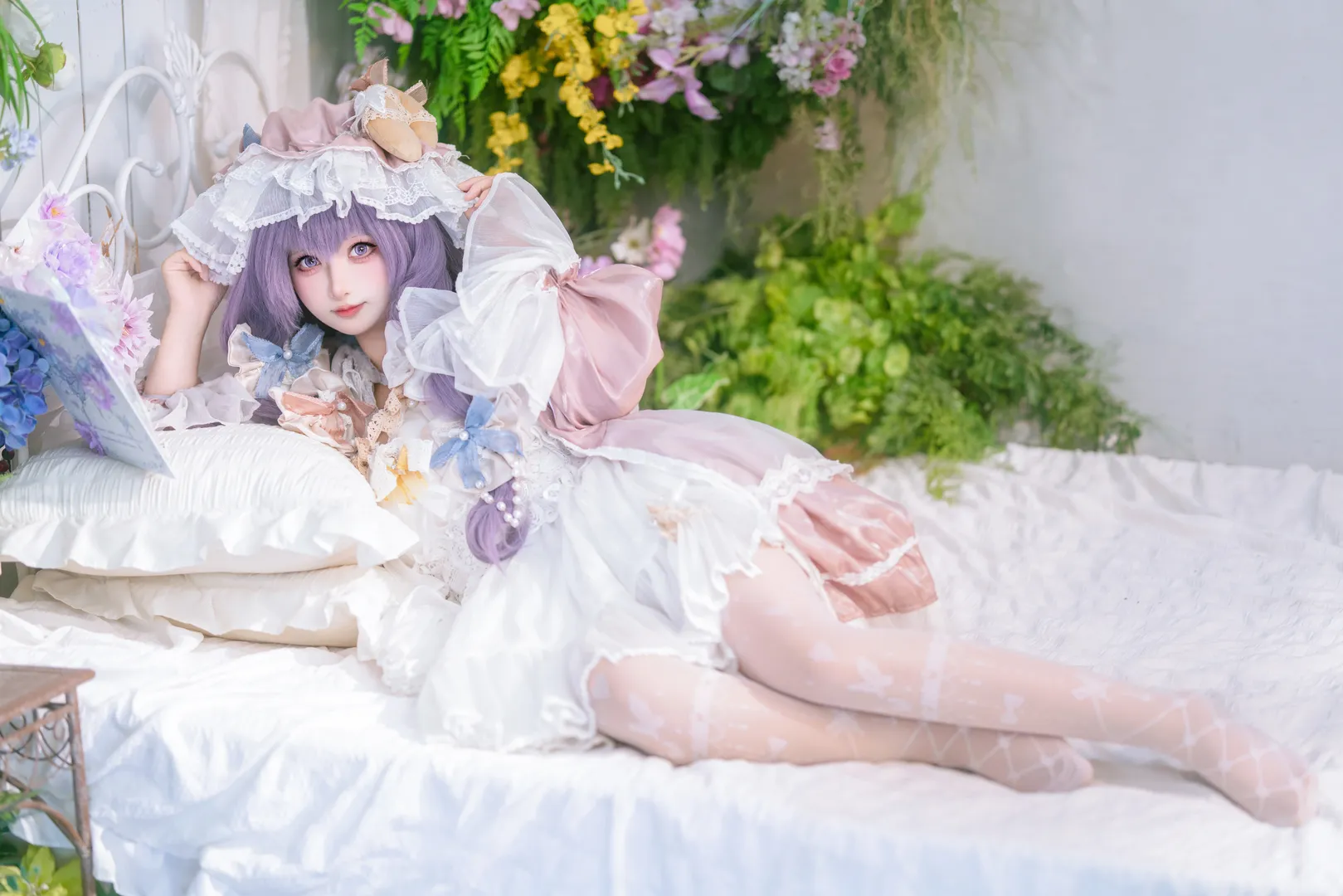 【帕秋莉cos】东方Project的魔法使，藏书室里的午后时光 - 第 2 张