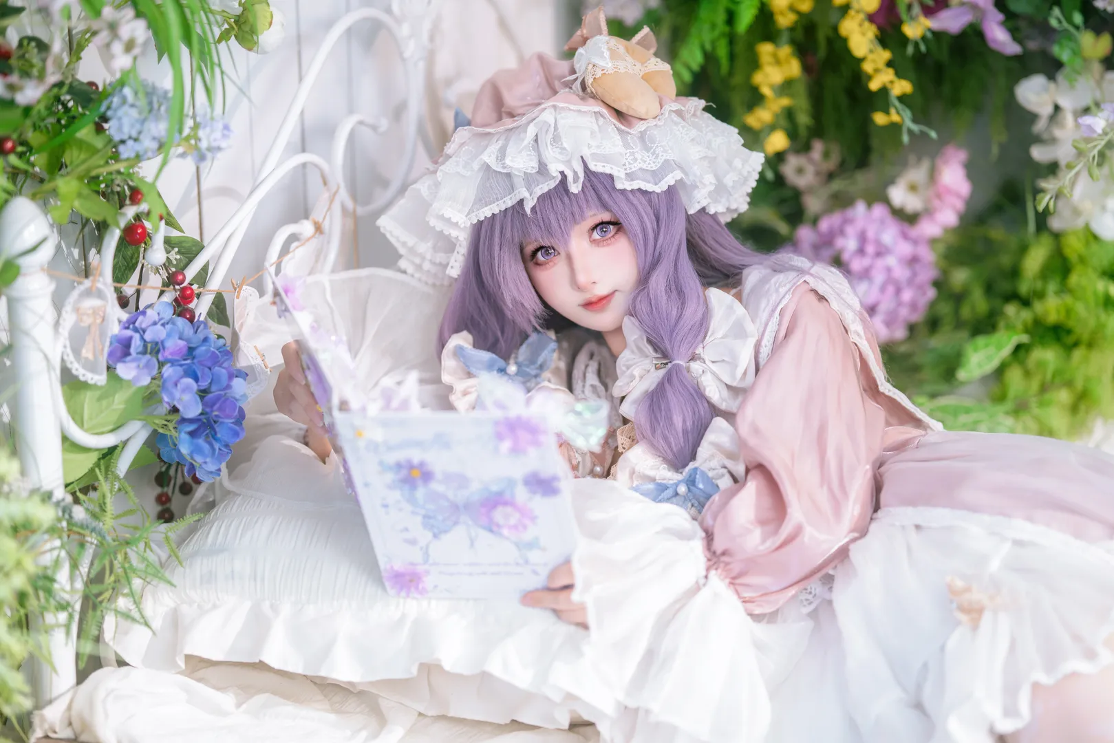 【帕秋莉cos】东方Project的魔法使，藏书室里的午后时光 - 第 3 张