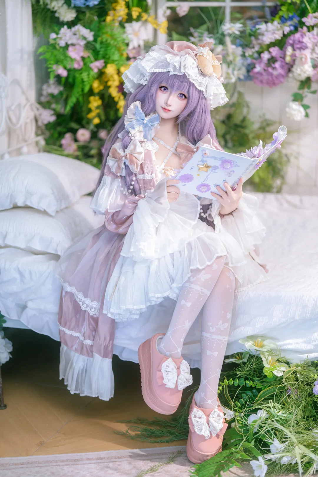【帕秋莉cos】东方Project的魔法使，藏书室里的午后时光