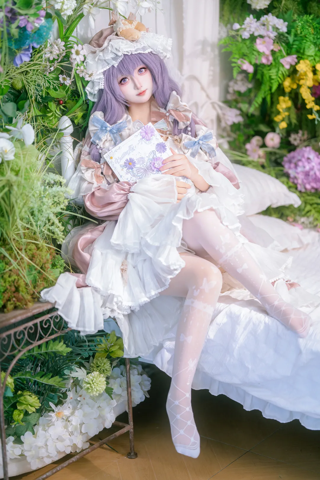 【帕秋莉cos】东方Project的魔法使，藏书室里的午后时光 - 第 5 张