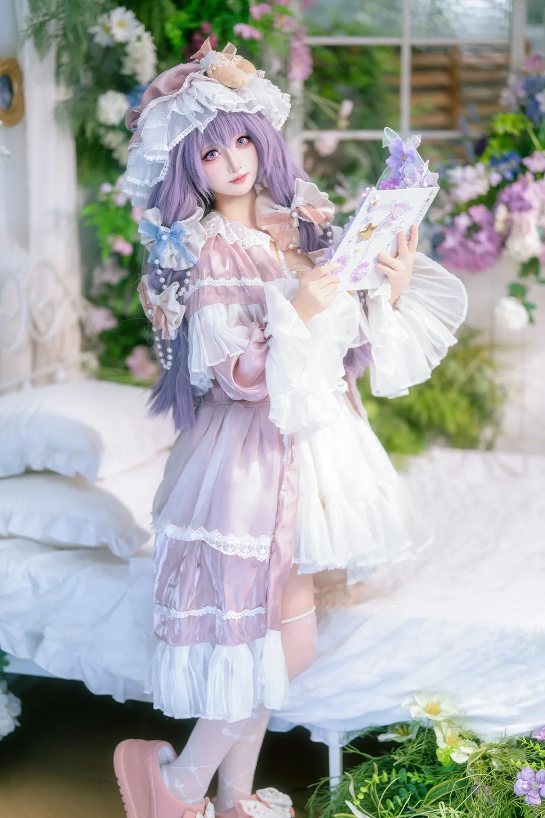 【帕秋莉cos】东方Project的魔法使，藏书室里的午后时光 - 第 6 张