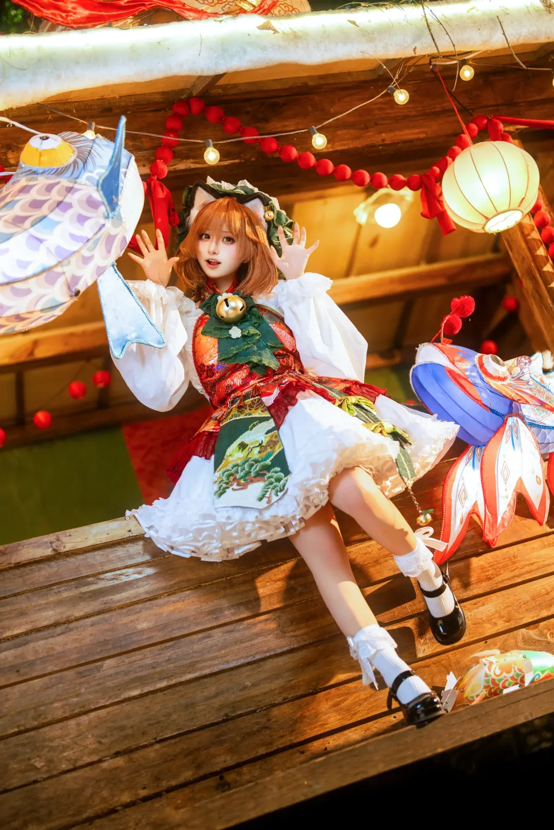 【八云橙cos】灯火阑珊处的东方祭典 - 第 1 张