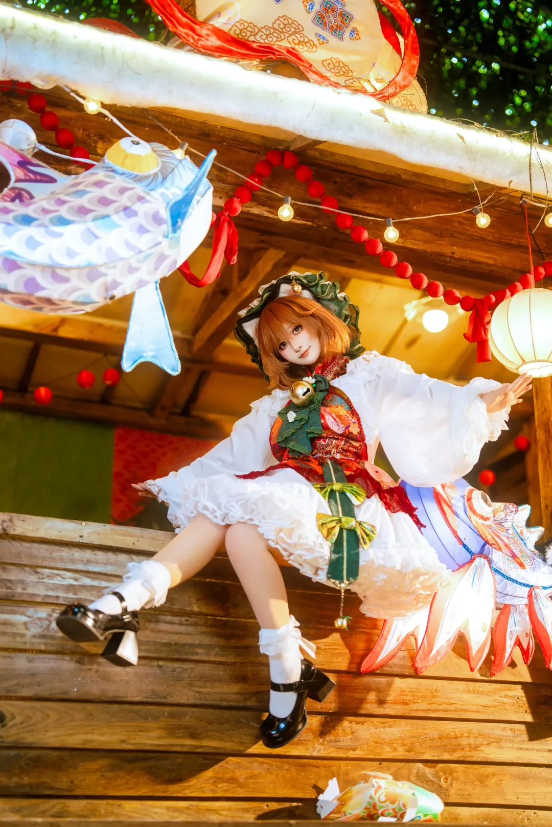 【八云橙cos】灯火阑珊处的东方祭典 - 第 2 张