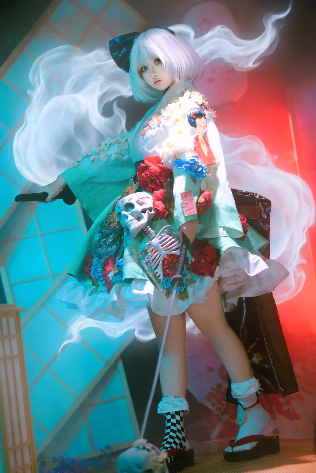 【魂魄妖梦cos】半人半灵，幽冥之中的庭师剑影