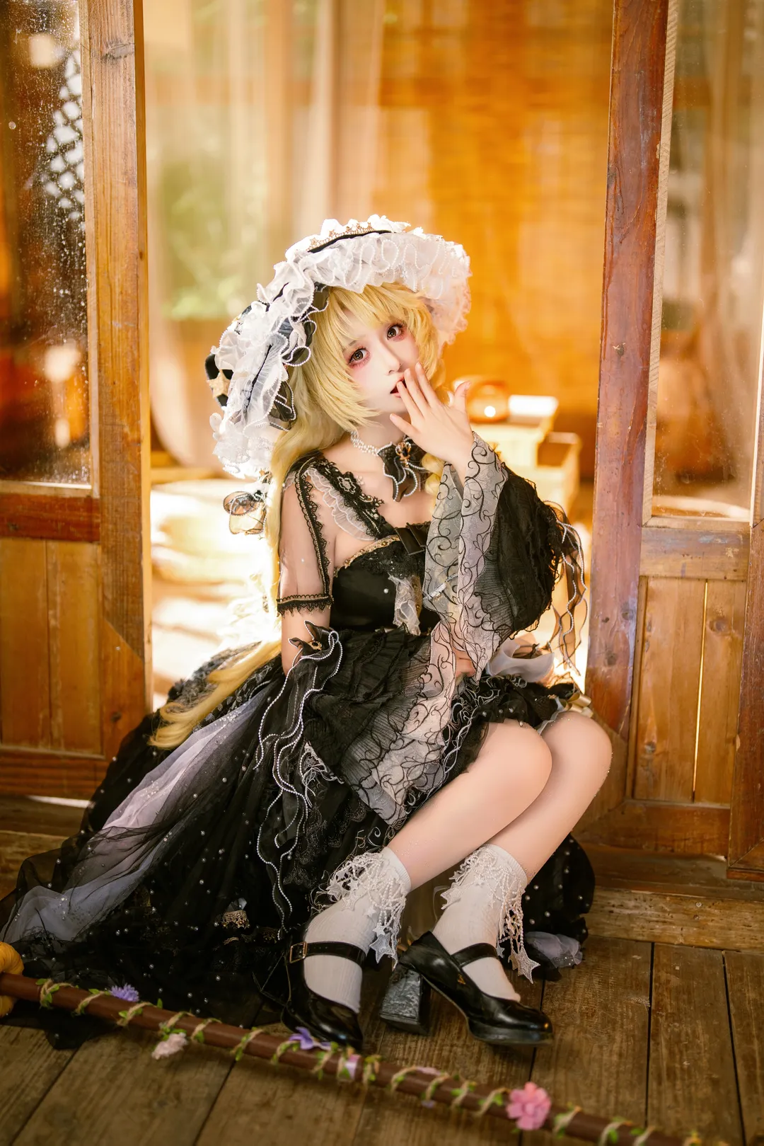 【雾雨魔理沙cos】东方project里的扫帚魔女正片分享 - 第 2 张