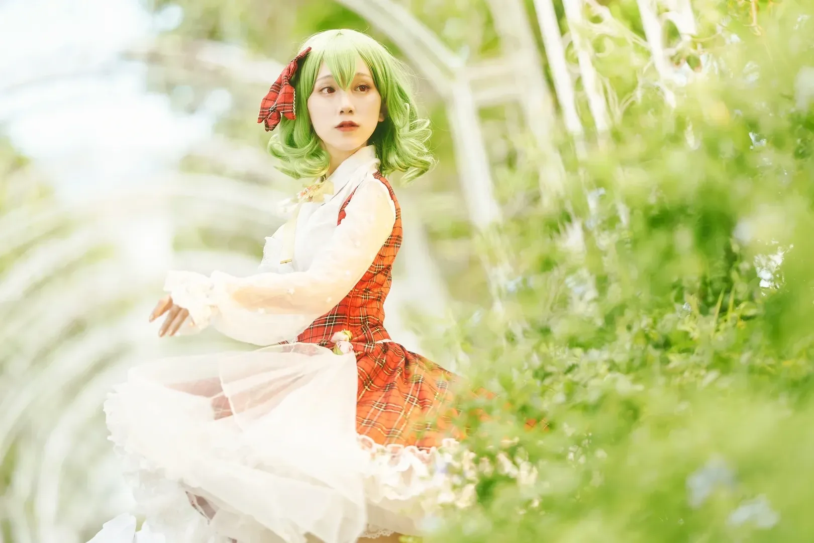 【风见幽香cos】东方project的夏日花之主人，漫步在向日葵花海 - 第 8 张