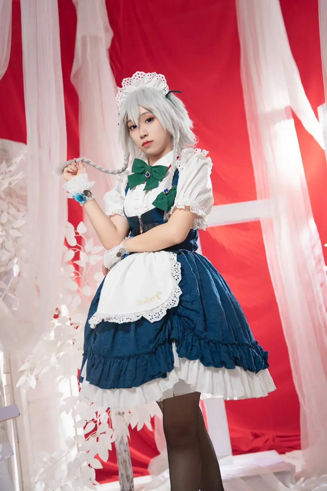 【十六夜咲夜cos】东方project红魔馆的完美女仆长 - 第 4 张