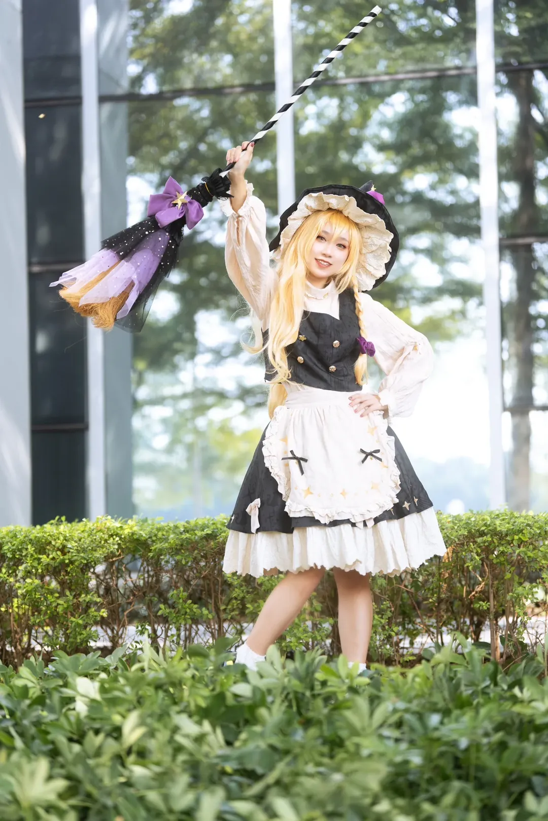 【魔理沙cos】东方Project魔法使在广州萤火虫漫展起飞啦 - 第 10 张