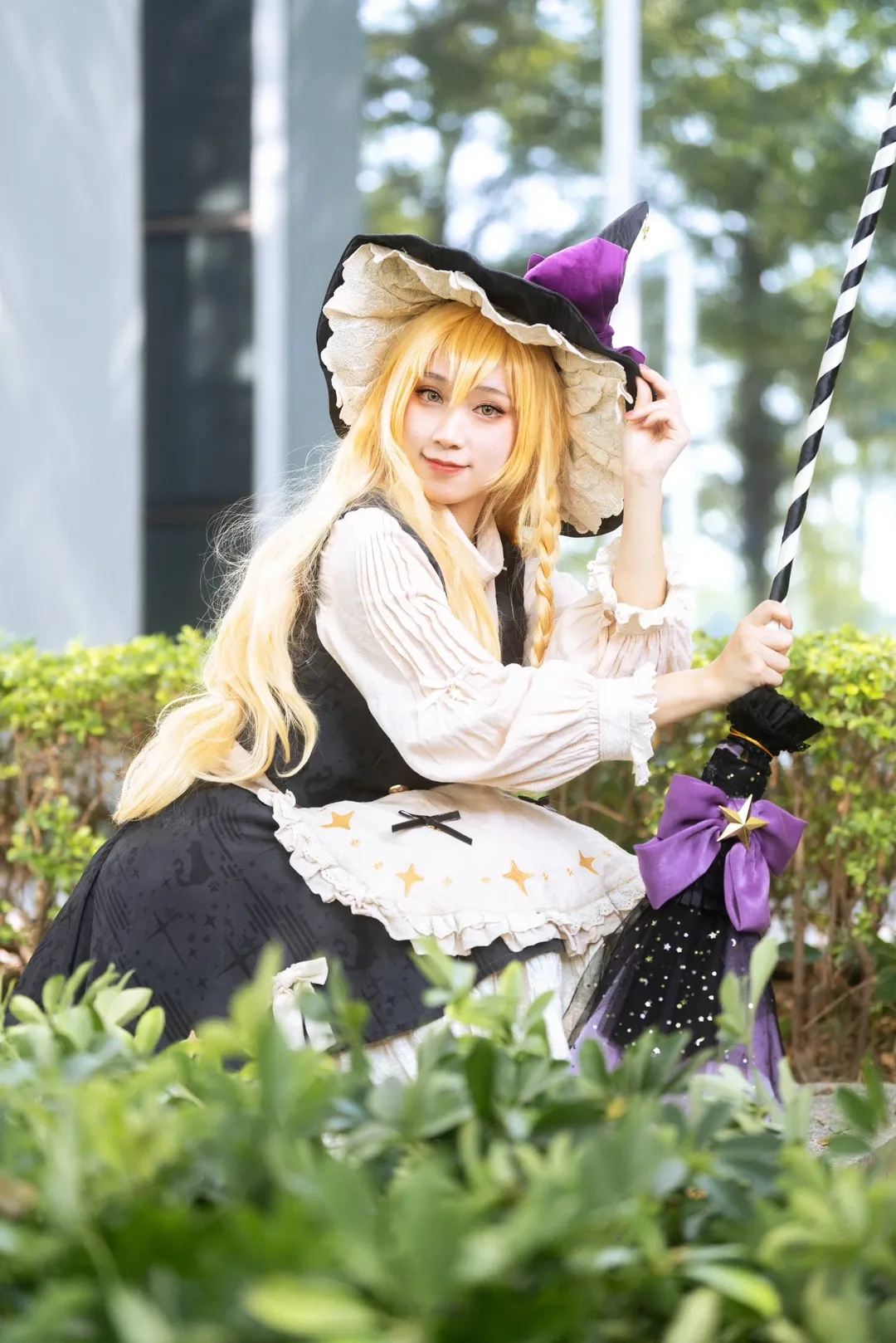 【魔理沙cos】东方Project魔法使在广州萤火虫漫展起飞啦 - 第 11 张