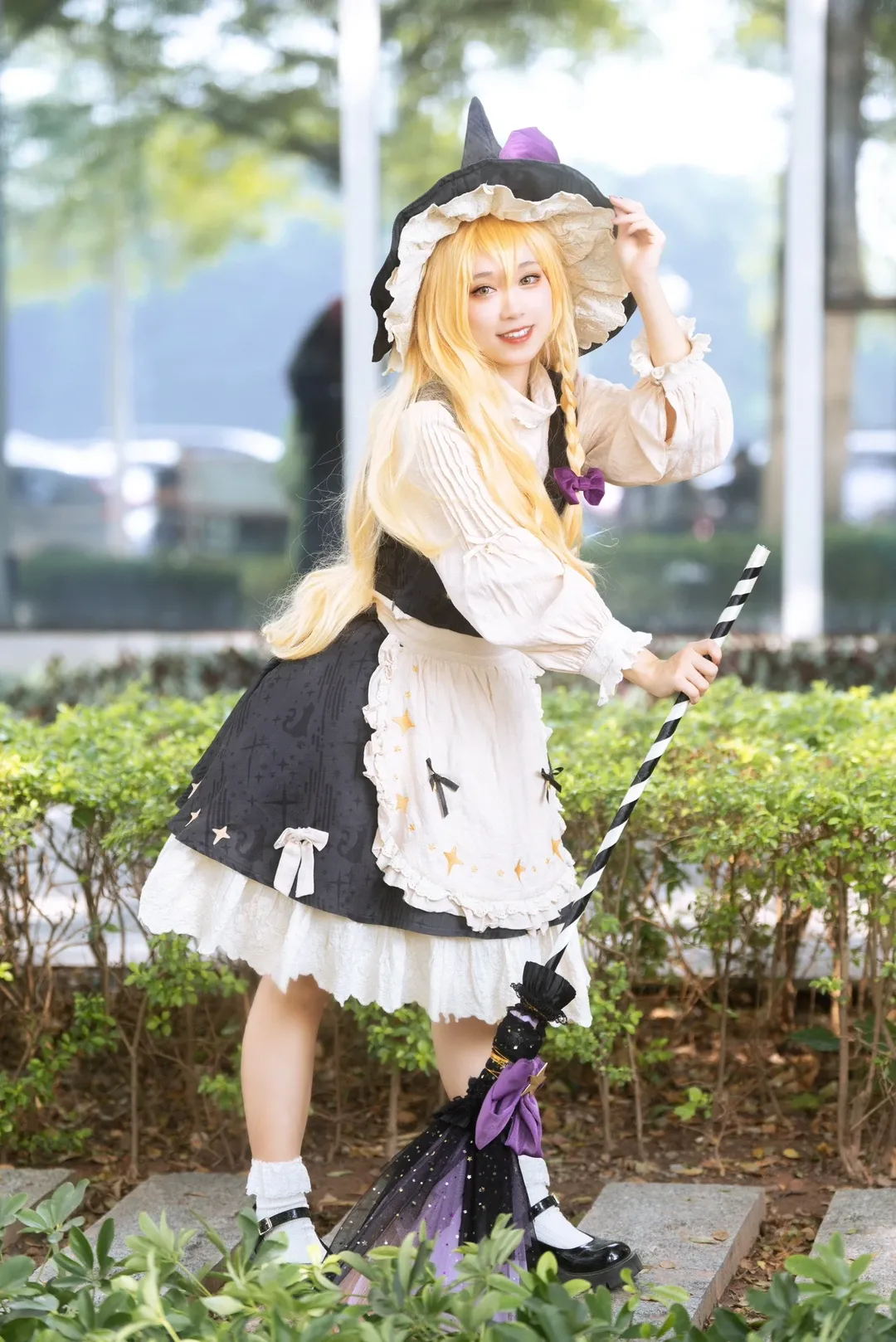 【魔理沙cos】东方Project魔法使在广州萤火虫漫展起飞啦 - 第 13 张