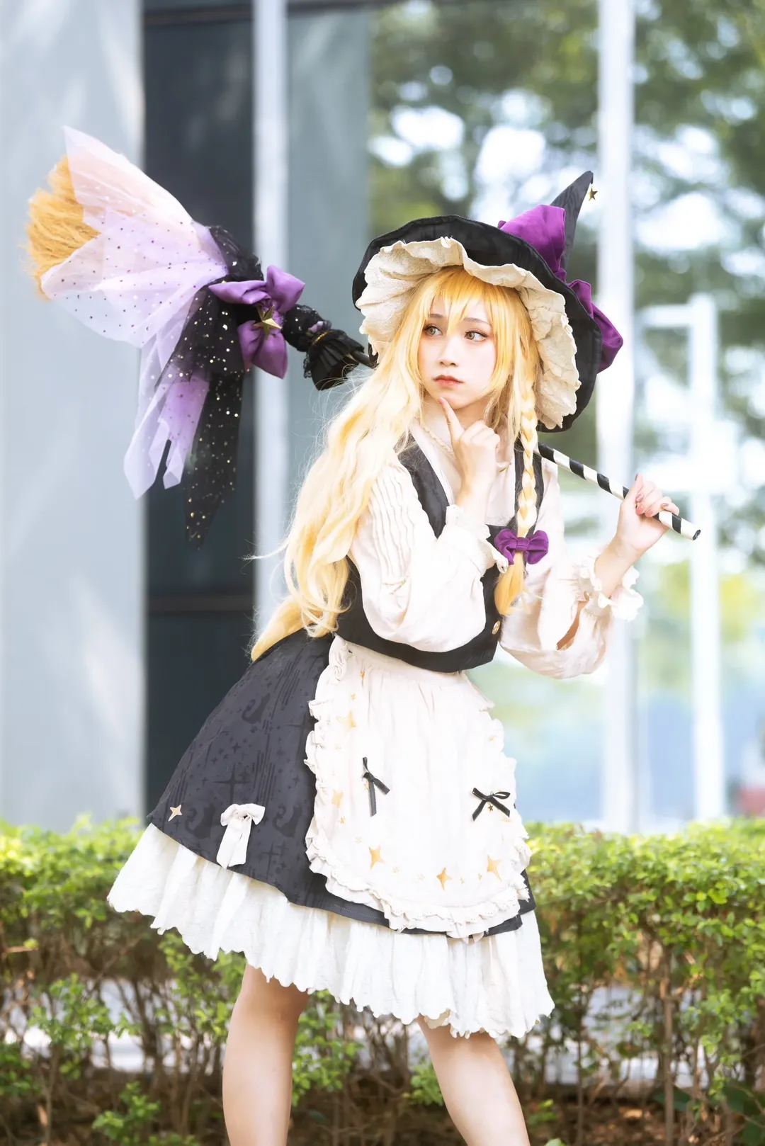 【魔理沙cos】东方Project魔法使在广州萤火虫漫展起飞啦 - 第 4 张