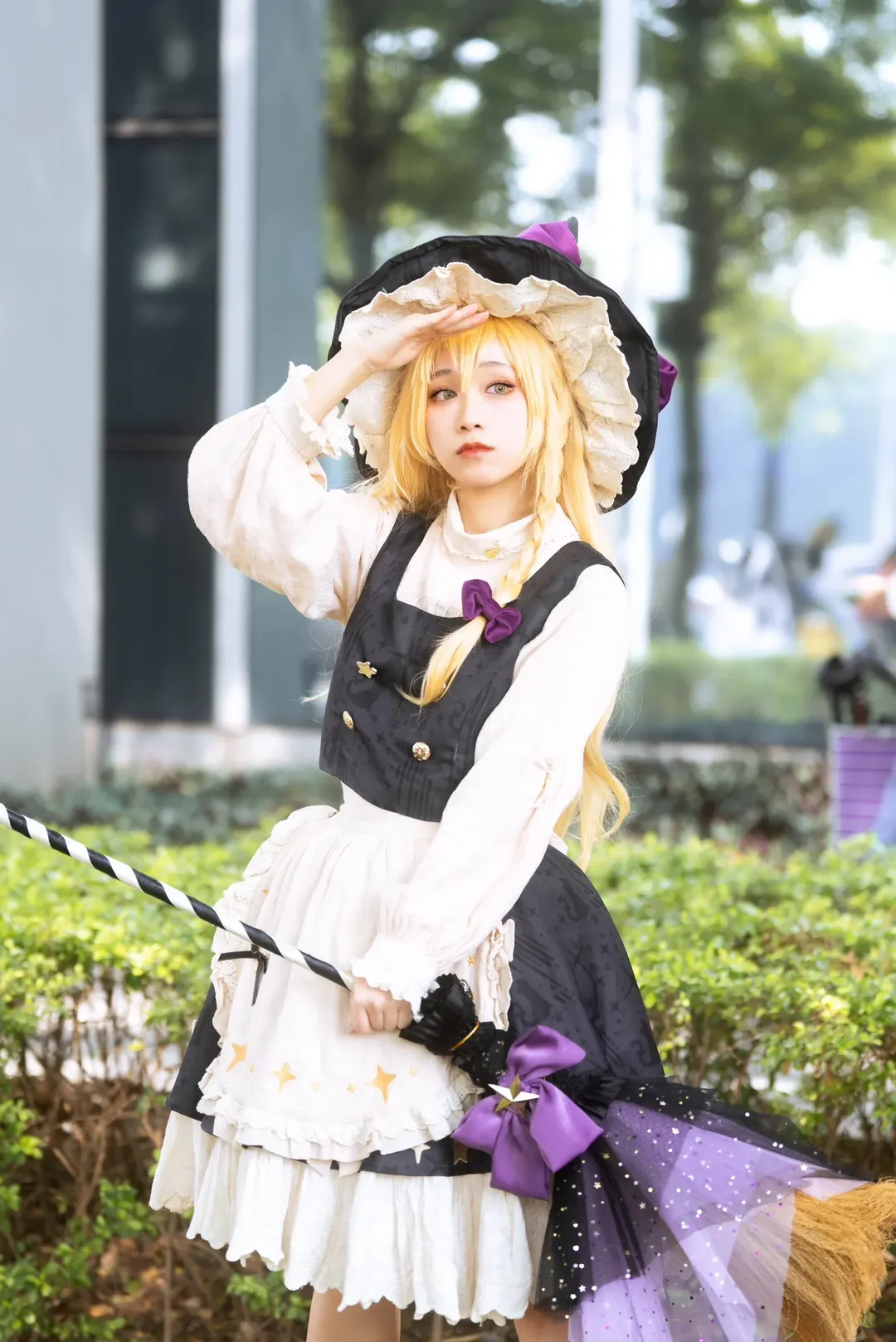 【魔理沙cos】东方Project魔法使在广州萤火虫漫展起飞啦 - 第 5 张