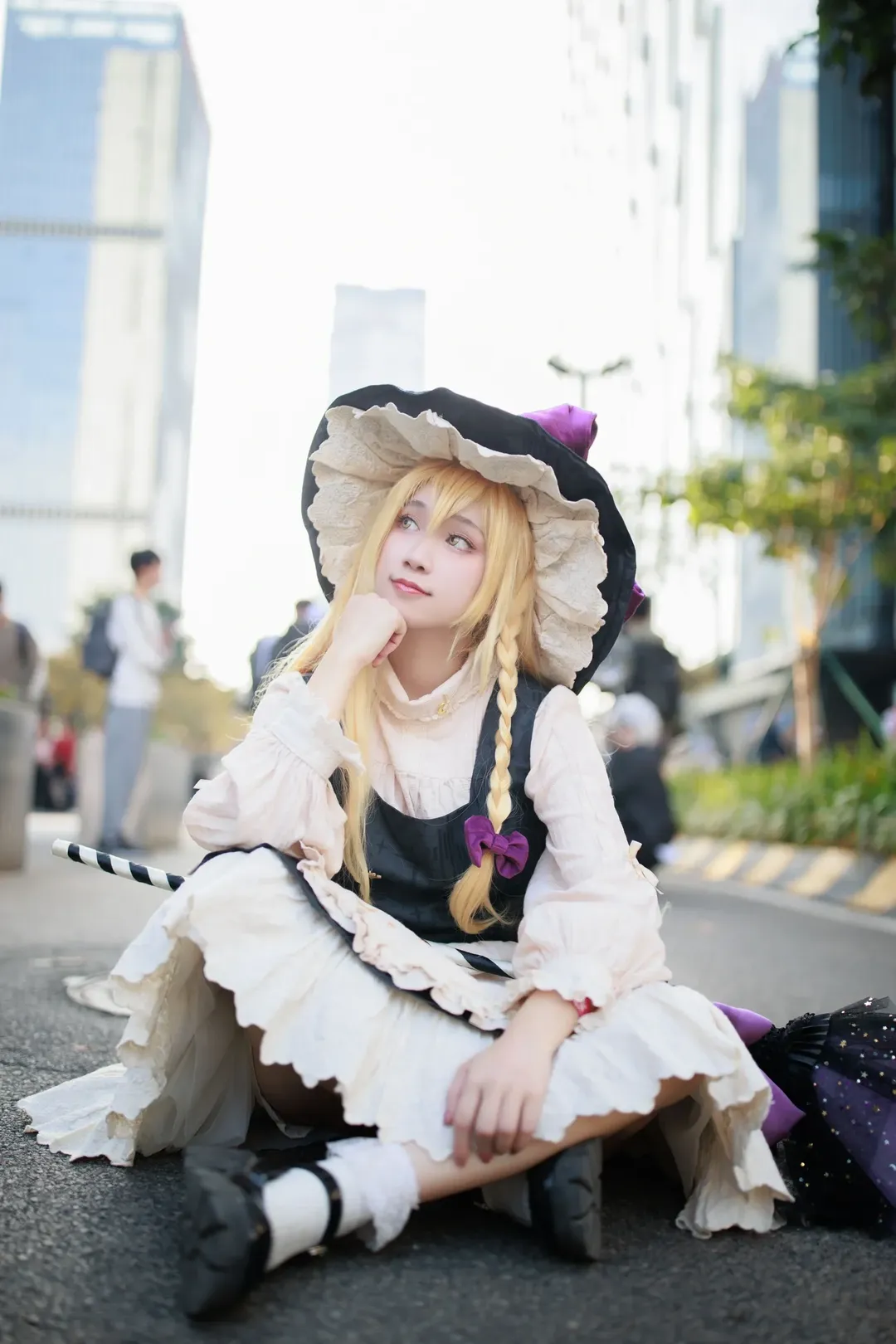 【魔理沙cos】萤火虫漫展上的东方project魔女 - 第 10 张
