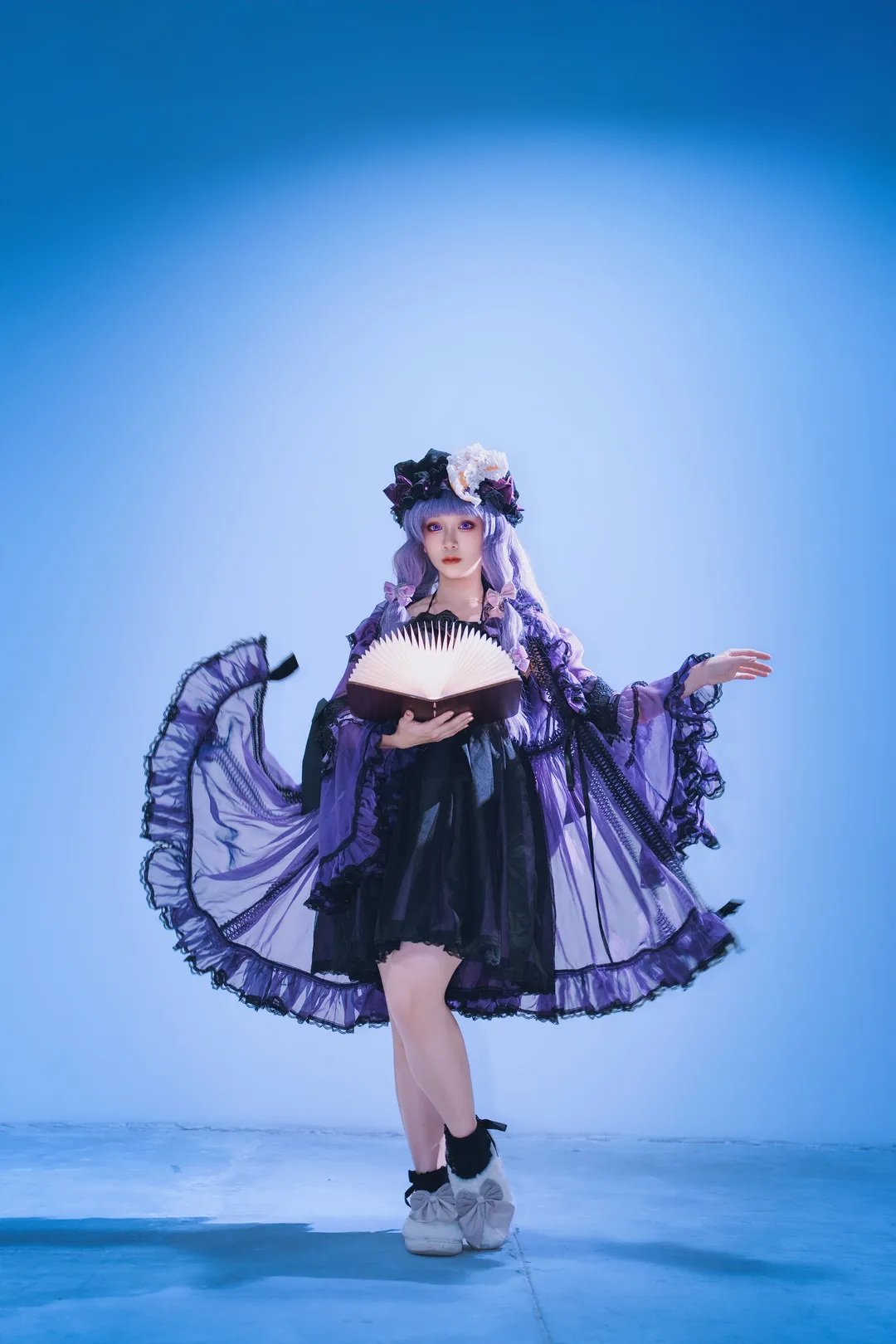 【帕秋莉cos】东方Project里安静看书的魔法使
