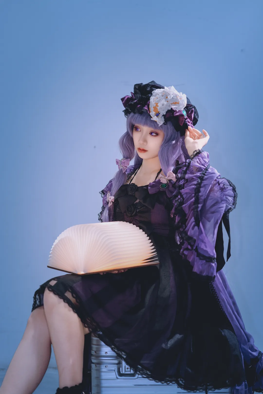 【帕秋莉cos】东方Project里安静看书的魔法使 - 第 6 张
