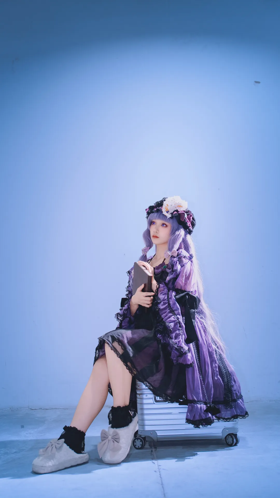 【帕秋莉cos】东方Project里安静看书的魔法使 - 第 8 张