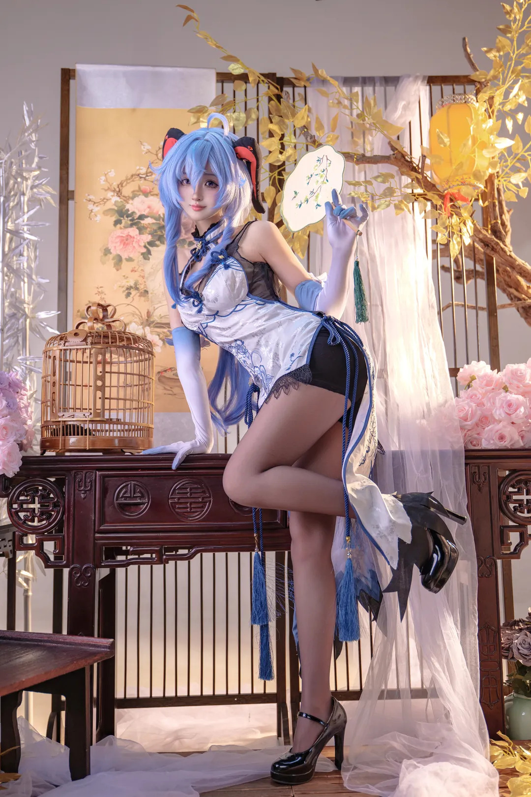 【甘雨cos】璃月的烟火人间，宅家拍出高质感国风大片 - 第 1 张