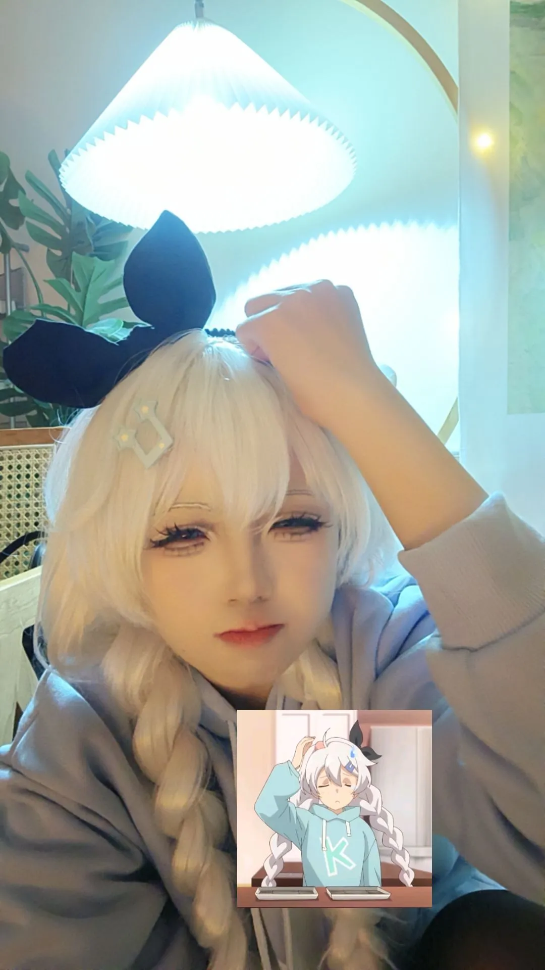 【琪亚娜cos】崩坏3的居家卫衣穿搭记录 - 第 2 张