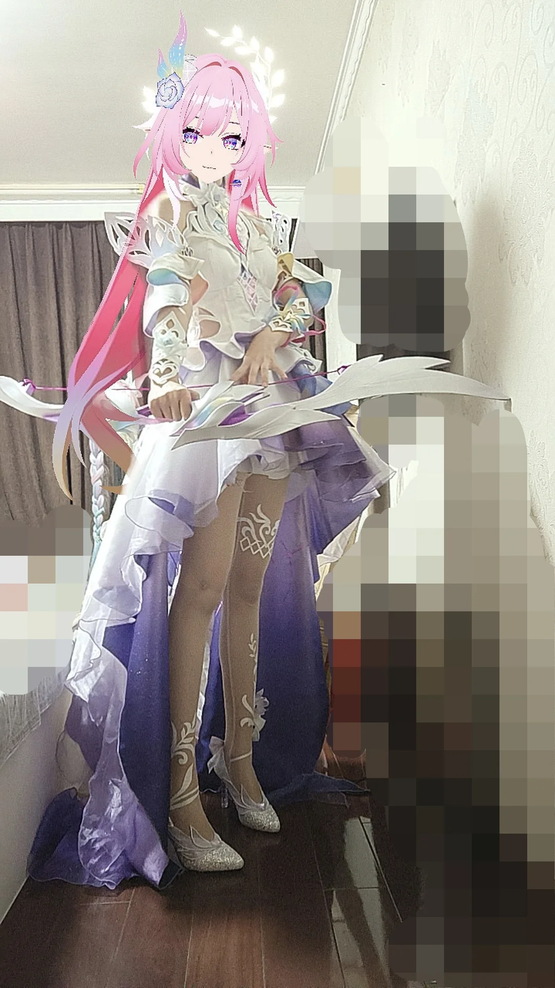 【昔涟cos】崩坏星穹铁道的创世仪剑，一个人穿的艰辛与满足 - 第 2 张