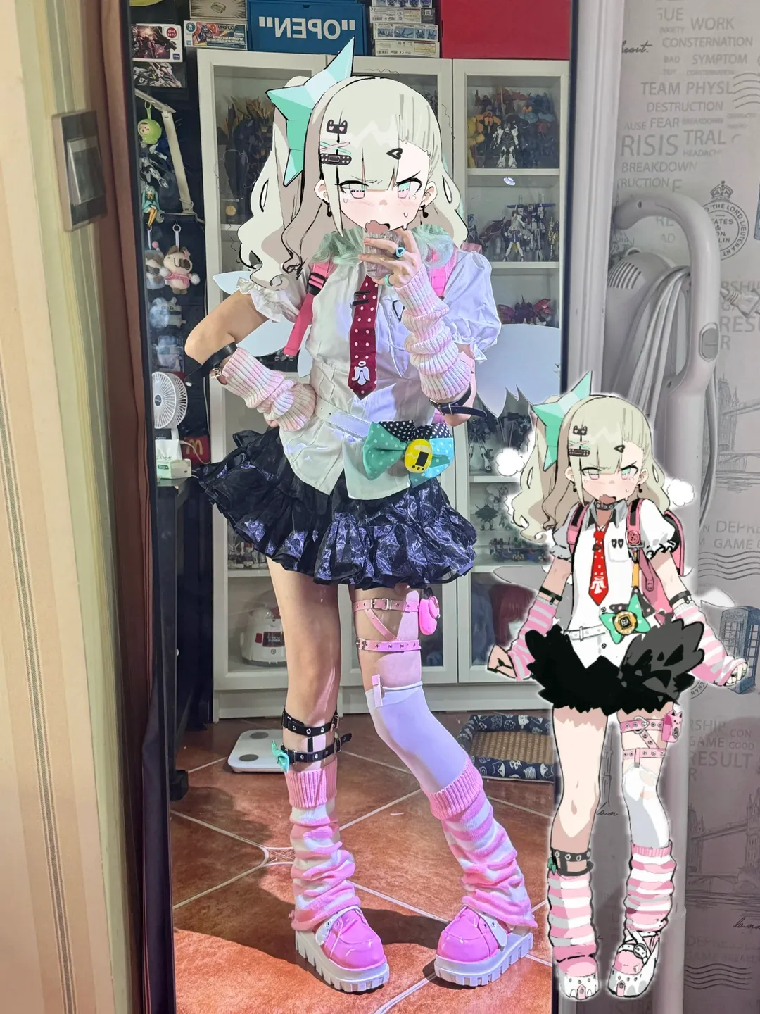 【千夏蕾咪cos】绝区零妄想天使，从头到脚手作爆肝实录