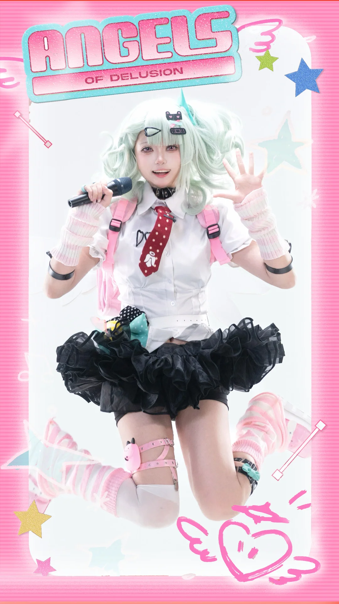 【千夏蕾咪cos】絕區零妄想天使，元氣偶像的棚拍日常 - 第 1 張