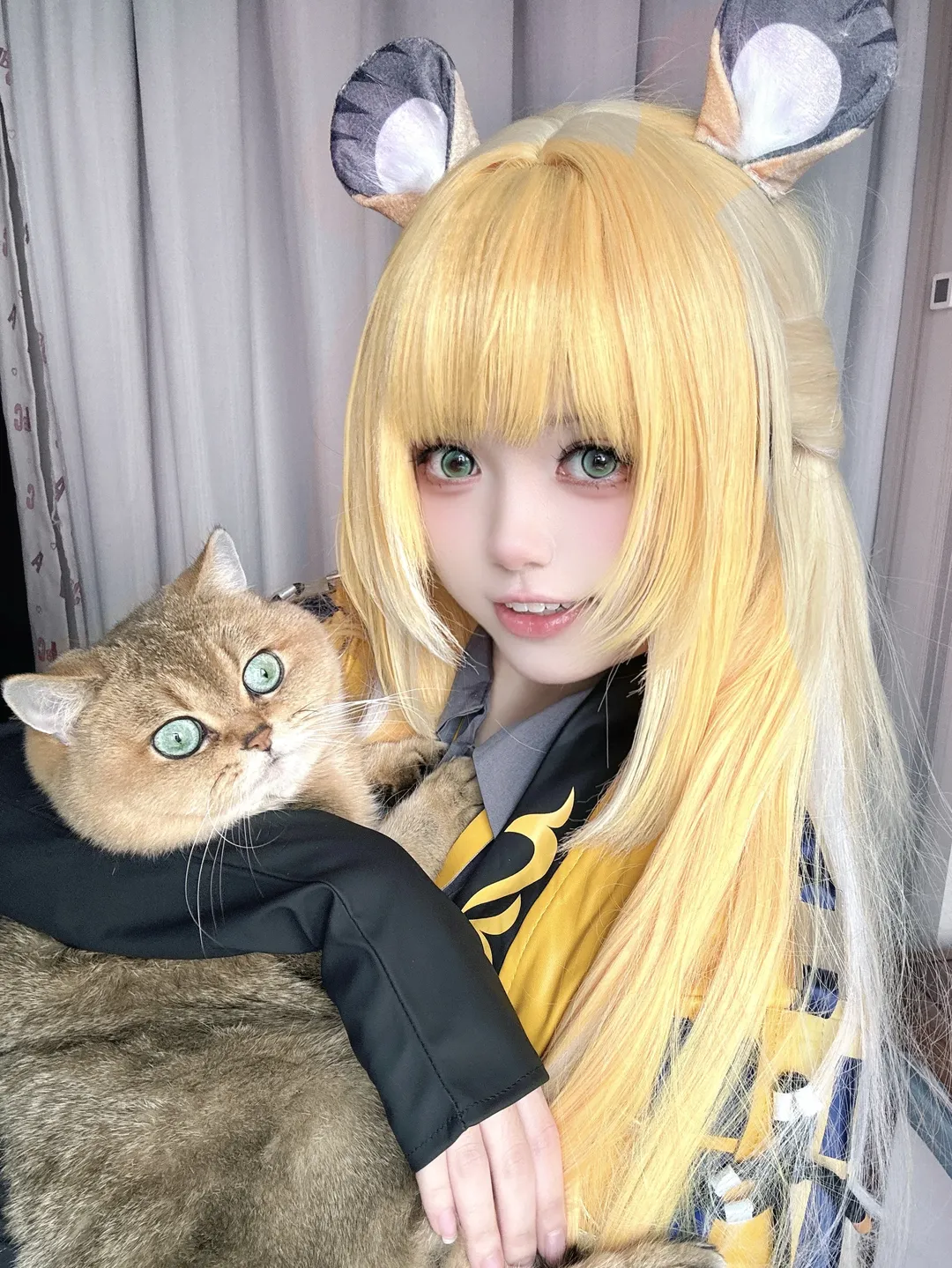 【橘福福cos】絕區零裡的貓系元氣少女，祝大師姐生日快樂 - 第 2 張