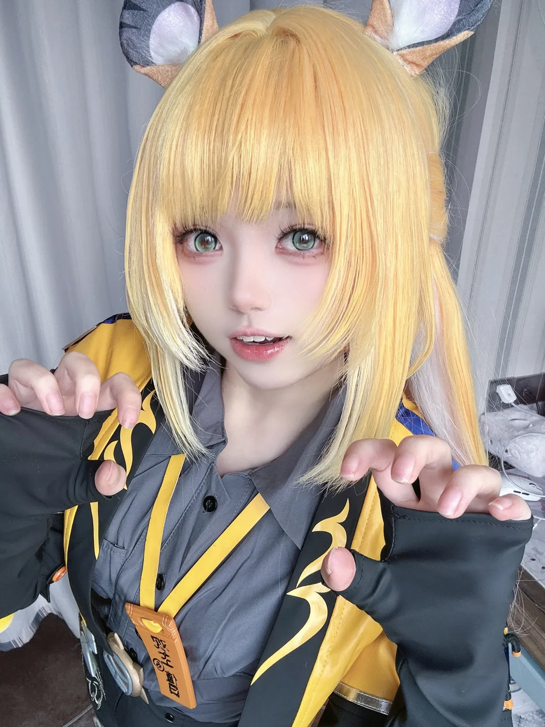 【橘福福cos】絕區零裡的貓系元氣少女，祝大師姐生日快樂 - 第 4 張