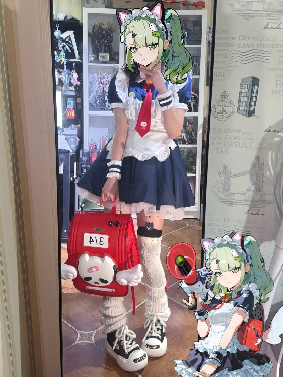 【千夏 コスプレ】メイド千夏のマキマキフルハンドメイド記録、ゼンレスゾーンゼロのさすらいのスイートハート - 1 枚目