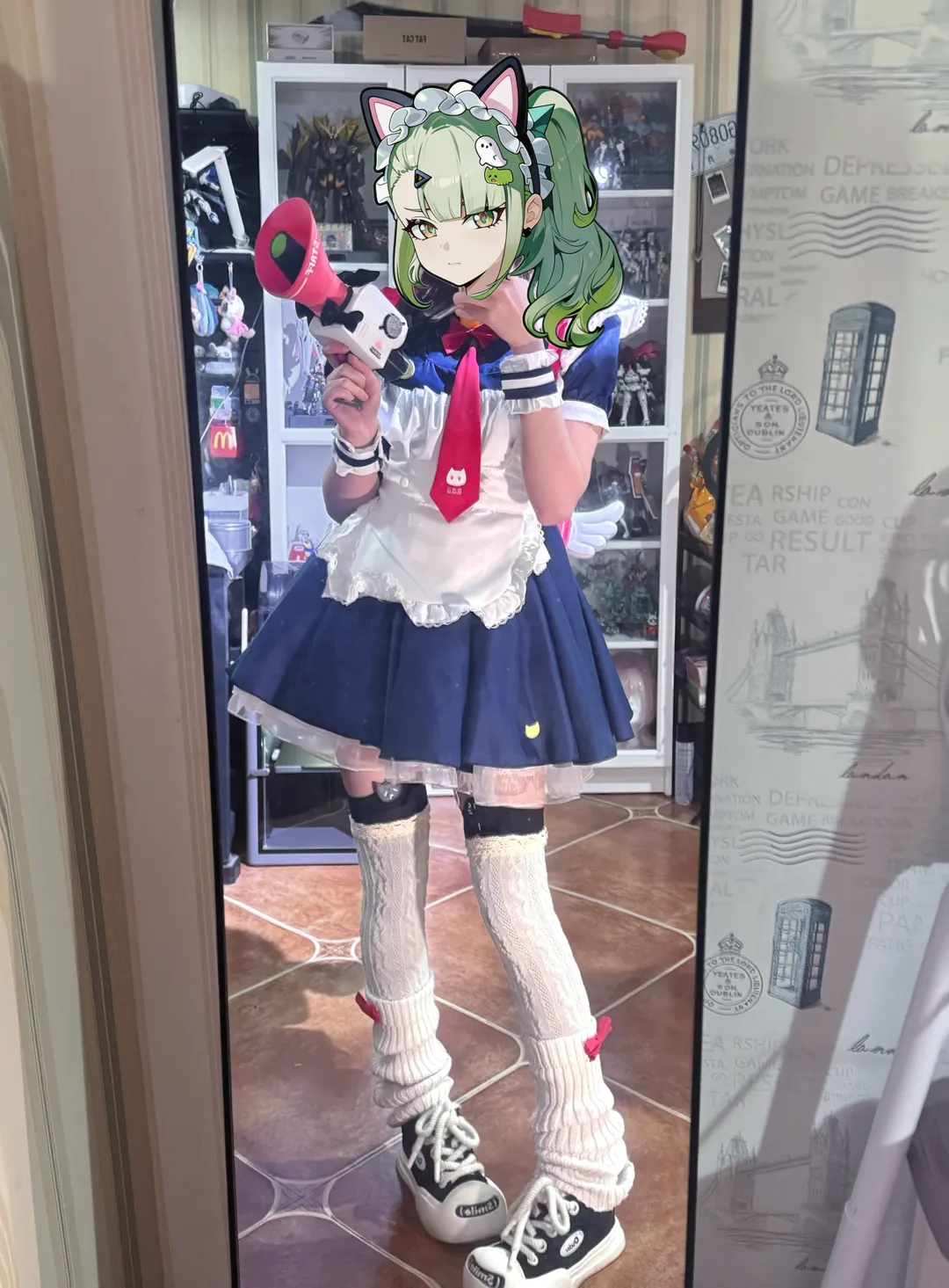 【千夏cos】女仆千夏的全套手作记录，绝区零里的游走甜心